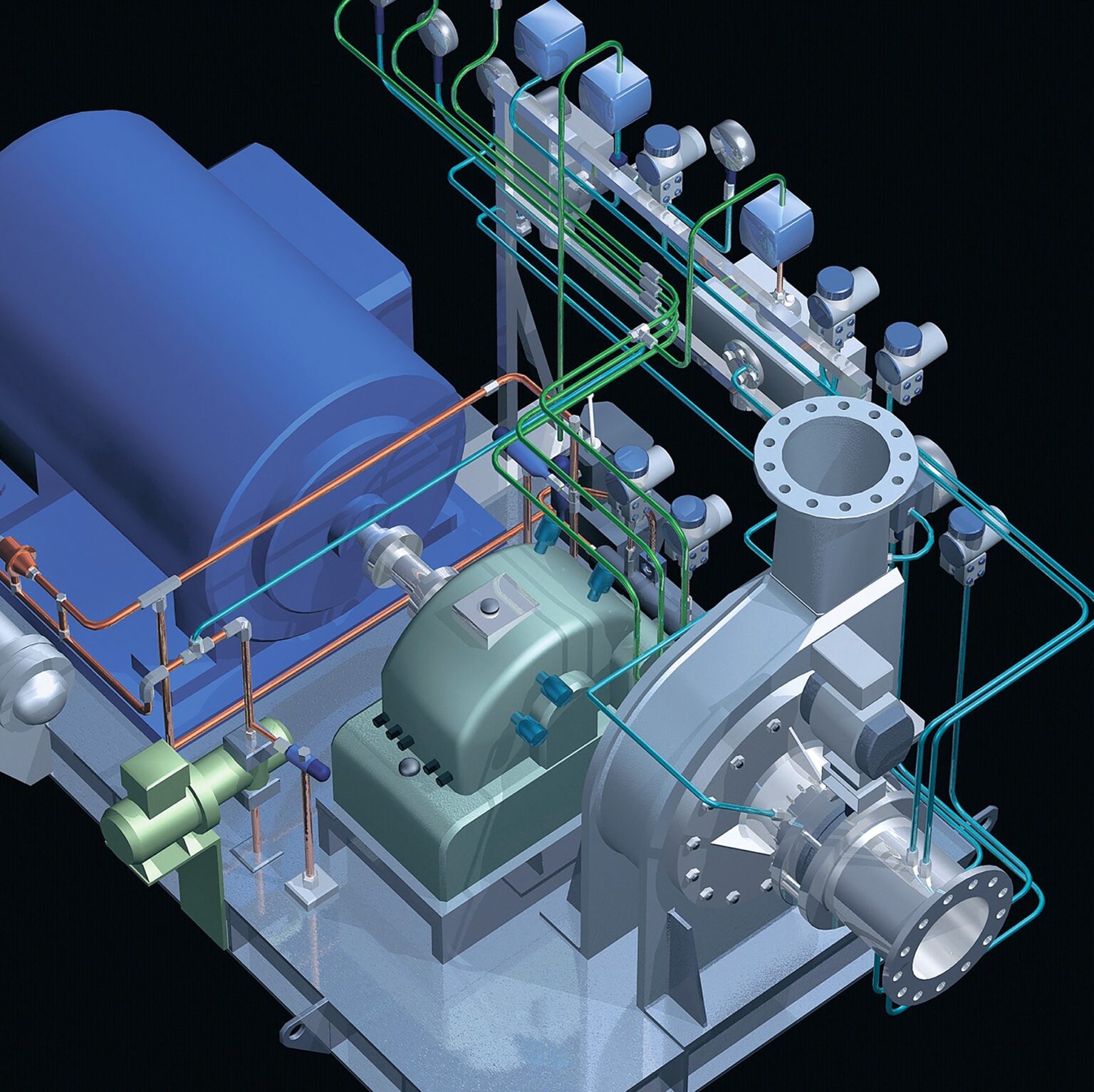 3D Plant Layout, Design & Drafting